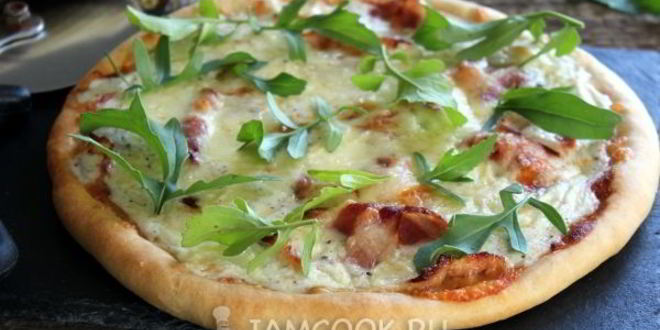 Рецепт пиццы карбонара