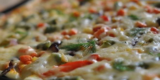 Рецепт пиццы минутка в духовке