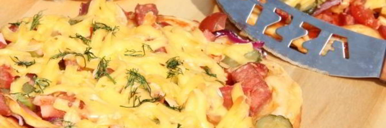 Рецепт Пиццы на творожном тесте