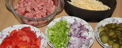 Шаг 3: пиццы на творожном тесте