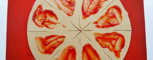 Шаг 11: пиццы рождественский венок