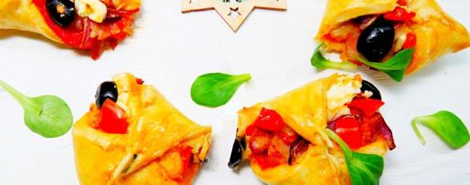 Шаг 14: пиццы рождественский венок