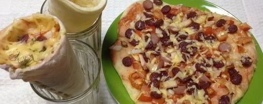 Шаг 10: пиццы-рожка