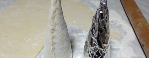 Шаг 2: пиццы-рожка