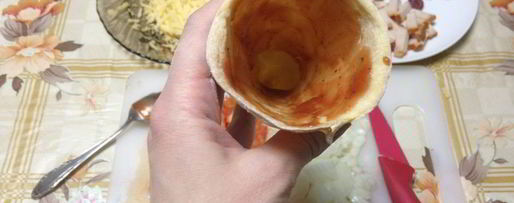 Шаг 4: пиццы-рожка