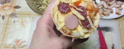 Шаг 7: пиццы-рожка