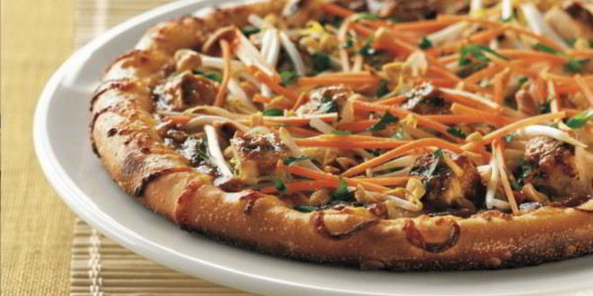 Рецепт пиццы с корейской морковью