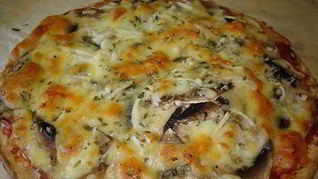 Рецепт Пиццы с куриной грудкой и шампиньонами