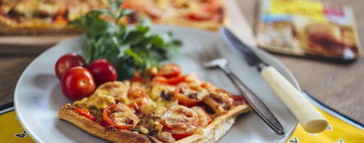 Шаг 9: пиццы с курицей карри на слоеном тесте