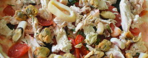 Шаг 2: пиццы с морепродуктами