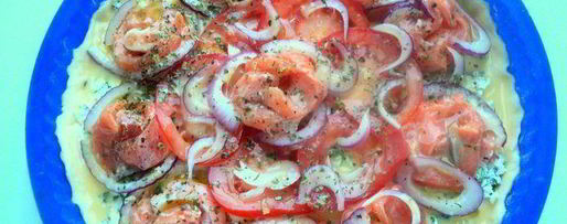 Шаг 6: пиццы с семгой и сливочным сыром