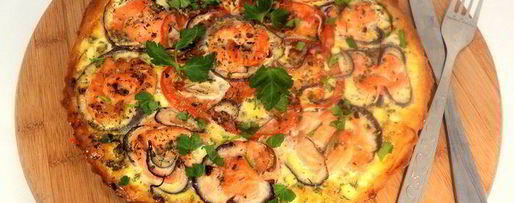 Шаг 7: пиццы с семгой и сливочным сыром