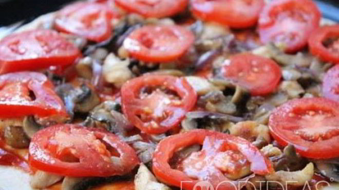 Рецепт Пиццы с шампиньонами