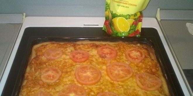 Рецепт пиццы с вареной колбасой