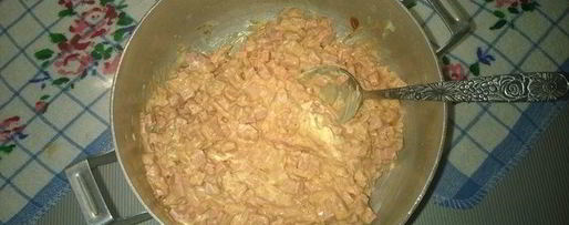 Шаг 3: пиццы с вареной колбасой