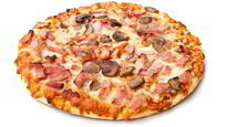 Рецепт Пиццы с ветчиной и грибами