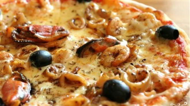 Рецепт Пиццы в микроволновке с грилем