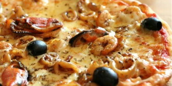 Рецепт пиццы в микроволновке с грилем