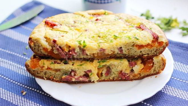 Рецепт Пиццы в мультиварке без дрожжей