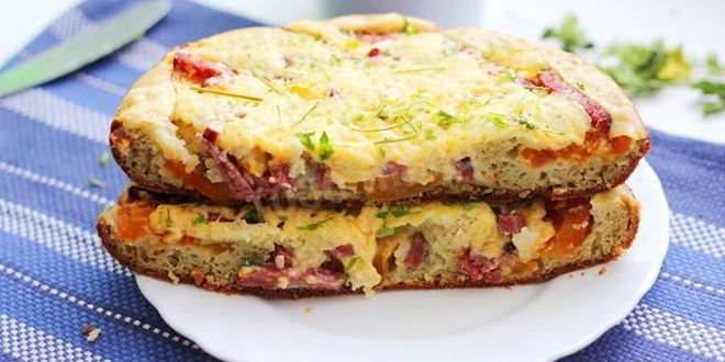 Рецепт пиццы в мультиварке без дрожжей