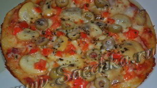 Рецепт Пиццы в мультиварке