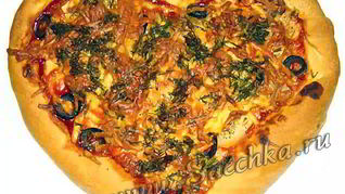 Рецепт Пиццы Валентинка
