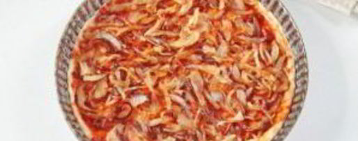 Шаг 8: простой пиццы с луком