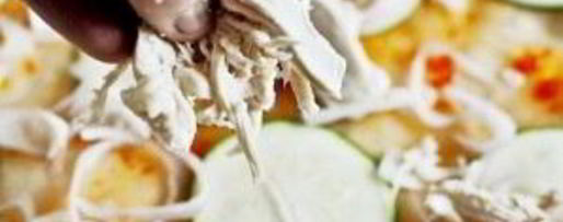 Шаг 3: тайской пиццы с курицей