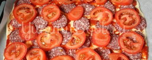 Шаг 6: тонкой бездрожжевой пиццы