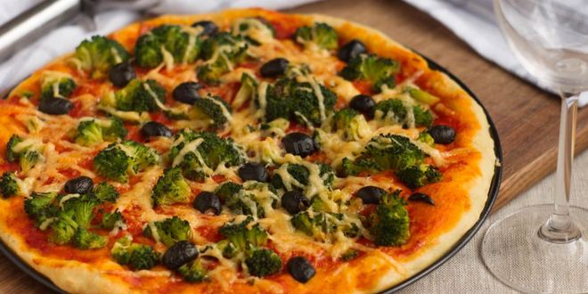 Рецепт вегетарианской пиццы