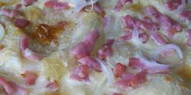 Рецепт эльзасской пиццы