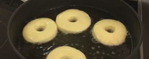 Шаг 6: американских пончиков, покрытых шоколадом