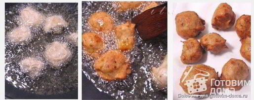 Шаг 3: банановых пончиков