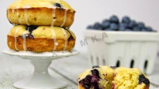 Рецепт Домашних пончиков без дрожжей на молоке