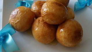 Рецепт Греческих пончиков Лукумадес