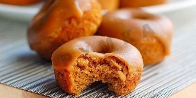 Рецепт имбирных пончиков в духовке с глазурью