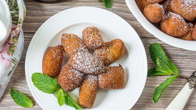 Рецепт Картофельных пончиков