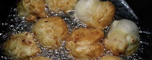 Шаг 5: крабовых пончиков с сыром