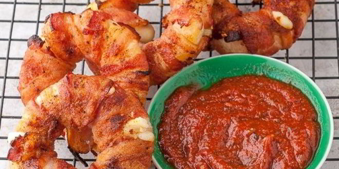 Рецепт оригинальных пончиков с беконом