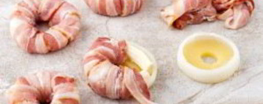 Шаг 3: оригинальных пончиков с беконом