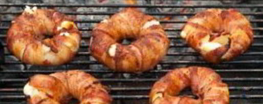 Шаг 5: оригинальных пончиков с беконом