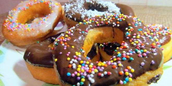 Рецепт пончиков классических на дрожжах