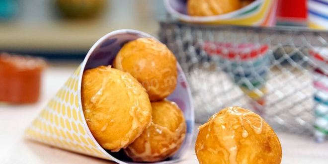 Рецепт пончиков классических с начинкой