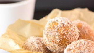 Рецепт Пончиков на молоке без дрожжей