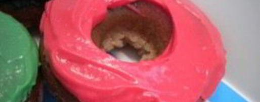 Шаг 4: пончиков олимпийских кольца