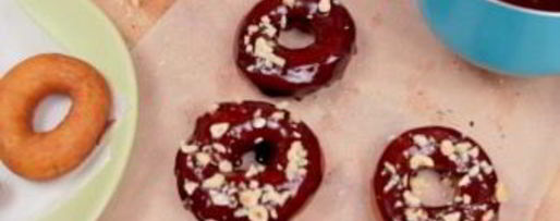 Шаг 6: пончиков с глазурью