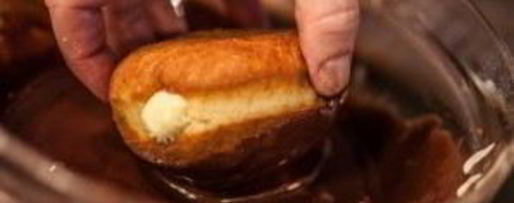 Шаг 12: пончиков с очень вкусной начинкой