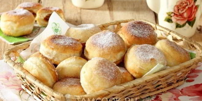 Рецепт пончиков со сгущенкой