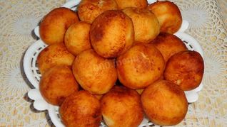 Рецепт Пончиков творожных за 10 минут