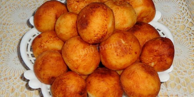 Рецепт пончиков творожных за 10 минут